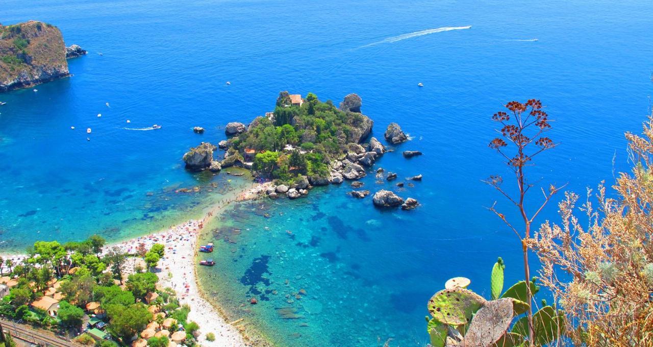 Villetta La Pietra Ταορμίνα Εξωτερικό φωτογραφία